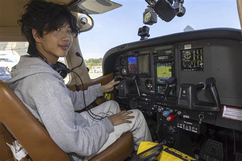 Teen vies for record solo flight to 7 continents to raise money for .